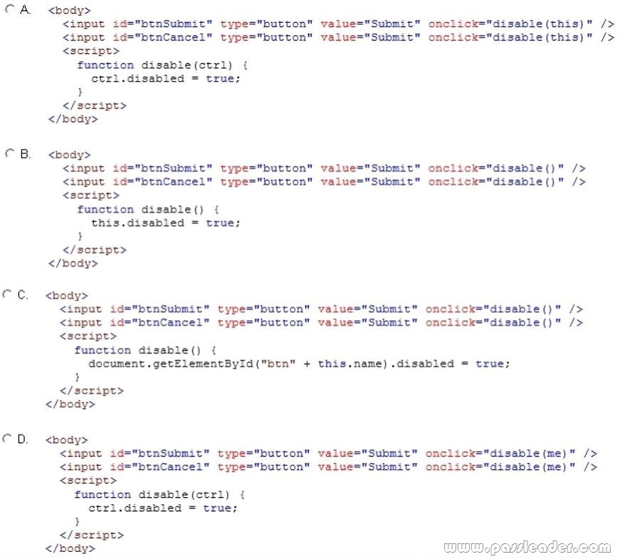 passleader-70-480-dumps-351